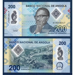 Angola Pick N°new200, Billet de banque de 200 Kwanzas 2020