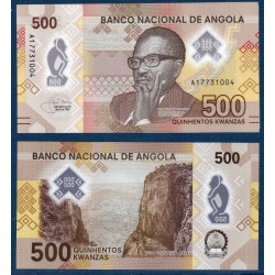 Angola Pick N°new500, Billet de banque de 500 Kwanzas 2020