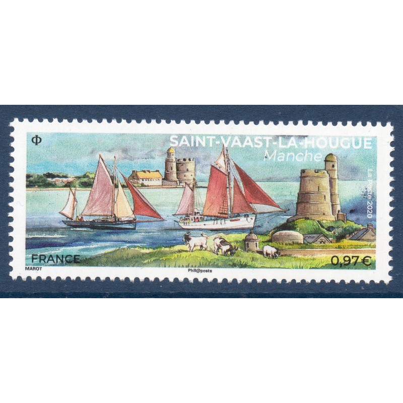 Timbre France Yvert No 5409 Saint Vaast la Hougue luxe **