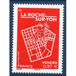 Timbre France Yvert No 5416 La Roche sur yon luxe **