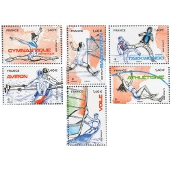 Timbre France Yvert No 5418-5423 Sport Couleur passion luxes **