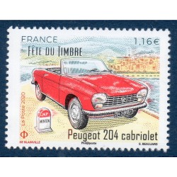 Timbre France Yvert No 5429 Peugeot 204 cabriolet luxe **