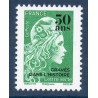 Timbre France Yvert No 5439 marianne l'engagée surchargée 50 ans luxe **