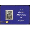 Timbre France Yvert No 3925 Marianne de Lamouche en argent 5€