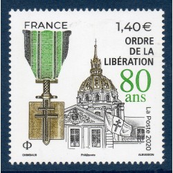 Timbre France Yvert No 5458 ordre de la libération luxe **