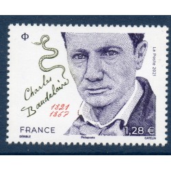 Timbre France Yvert No 5482 Charles Baudelaire luxe **