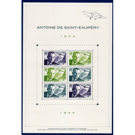 Timbres Frances Poste Aérienne Yvert F86 Antoine de Saint-Exupery