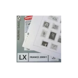 France Luxe LX 2021 timbres découpé des blocs avec pochettes, préimprimées DAVO