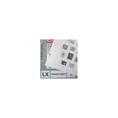 France Luxe LX 2024 timbres découpé des blocs avec pochettes, préimprimées DAVO