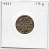 Grande Bretagne 6 pence 1936 TB, KM 832  pièce de monnaie