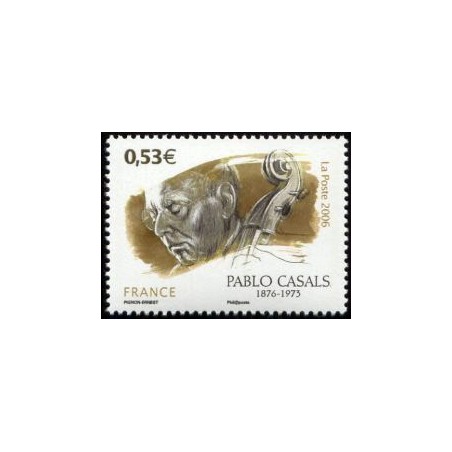 Timbre France Yvert No 3941 Pablo Casals