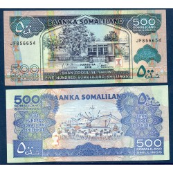 Somaliland Pick N°6g, Billet de banque de 500 Shilings 2008