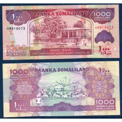 Somaliland Pick N°20d, Billet de banque de 1000 Shilings 2015