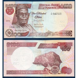 Nigeria Pick N°28j, Billet de Banque de 100 Naira 2010