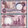 Nigeria Pick N°24i, Billet de Banque de 5 Naira 2005