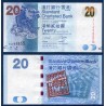 Hong Kong Pick N°297a, Billet de banque de 20 dollars 2010