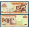 Republique Dominicaine Pick N°177c, Billet de banque de 100 Pesos 2010