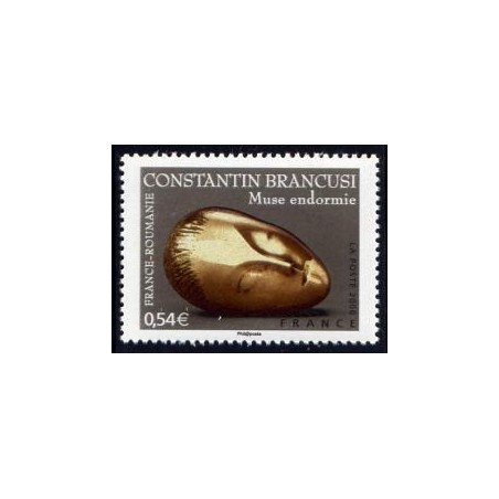 Timbre France Yvert No 3963 Muse endormie de Constantin Brancusi