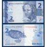 Bresil Pick N°252e, Billet de banque de 2 reais 2010
