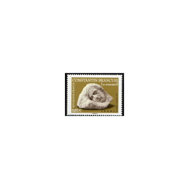 Timbre France Yvert No 3964 Le sommeil de Constantin Brancusi