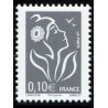 Timbre France Yvert No 3965 Marianne de Lamouche 0.10€ gris