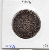 Teston 3ème type Francois II au nom d'Henri II  (1559 K) Bordeaux pièce de monnaie royale