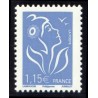 Timbre France Yvert No 3970 Marianne de Lamouche 1.15€ bleu ciel
