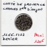 Comté de Provence, Charles 1er d'Anjou (1266-1277) Denier Coronat