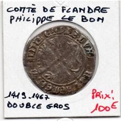 Comté de Flandre, Philippe le Bon (1419-1467) Double Gros