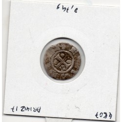Suisse évêché de Genève denier 1124-1359 TB+, pièce de monnaie