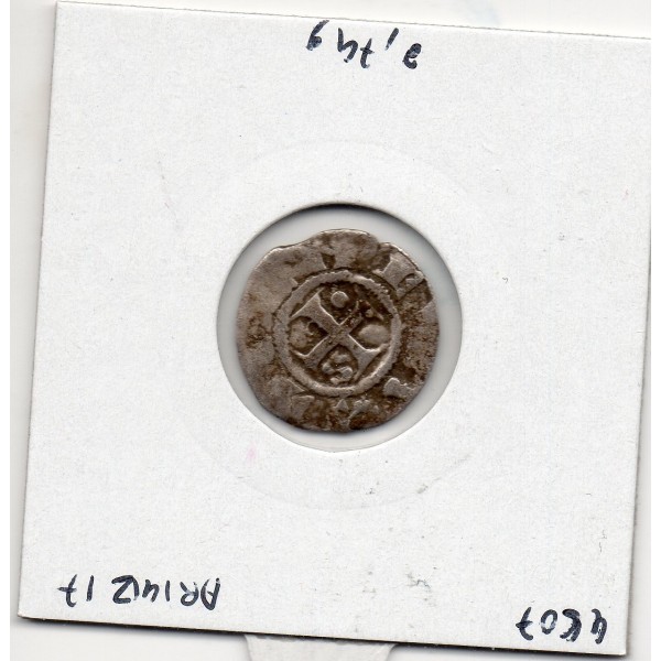 Suisse évêché de Genève denier 1124-1359 TB+, pièce de monnaie