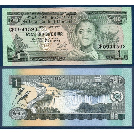 Ethiopie Pick N°30b,UNC Billet de banque de 1 Birr 1976