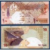 Qatar Pick N°30, Neuf Billet de banque de 10 Riyals 2008