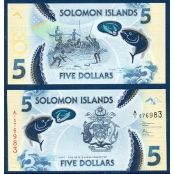 Salomon Pick N°new5, Billet de banque de 5 dollars 2019