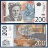 Serbie Pick N°58b, Billet de banque de 200 Dinara 2013