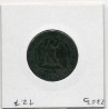 5 centimes Napoléon III tête nue 1855 MA ancre Marseille TB-, France pièce de monnaie