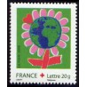 Timbre France Yvert No 3991 Croix rouge, dessine ton voeux issu du carnet