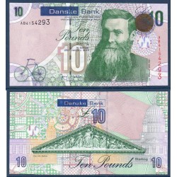 Irlande du nord Pick N°212a, Danske Bank Billet de Banque de 10 pounds 2013