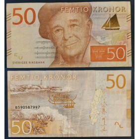 Suède Pick N°70, Billet de banque de 20 Kronor 2015 ND