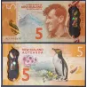 Nouvelle Zelande Pick N°191, Neuf Billet de banque de 5 Dollars 2015
