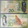 Nouvelle Zelande Pick N°193, Neuf Billet de banque de 20 Dollars 2016