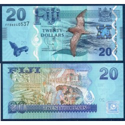 Fidji Pick N°117a, Neuf Billet de banque de 20 Dollars 2012