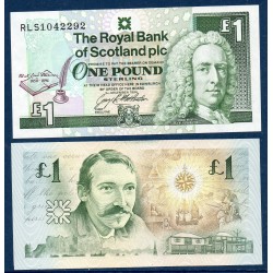 Ecosse Pick N°358a, Neuf Billet de banque de 1 pound 1994 Royal Bank of Scotland