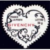 Autoadhésifs Yvert No 102-103 Timbres  pro entreprise Coeurs de Givenchy
