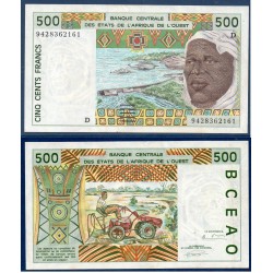 BCEAO Pick 410Dd pour le Mali, spl Billet de banque de 500 Francs CFA 1994