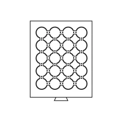 Médaillier 20 compartiments pour CAPS 36