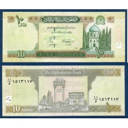 Afghanistan Pick N°67Aa, Billet de banque de 10 afghanis 2008