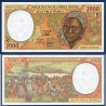 Afrique Centrale Pick 103Cg pour le Congo, Billet de banque de 2000 Francs CFA 2000