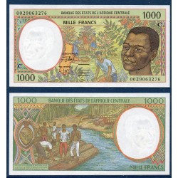Afrique Centrale Pick 102Cg pour le Congo, Billet de banque de 1000 Francs CFA 2000