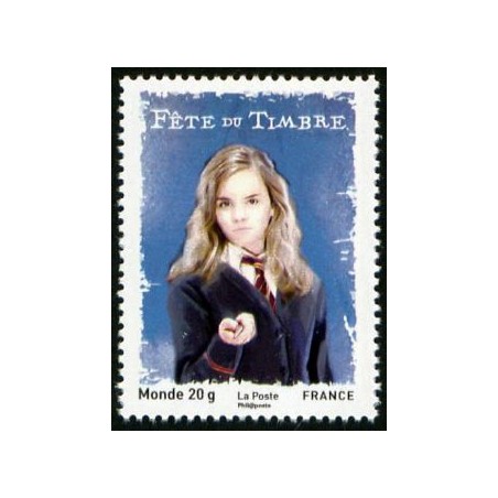 Timbre France Yvert No 4026 Fête du timbre, Hermione Granger, issu du carnet